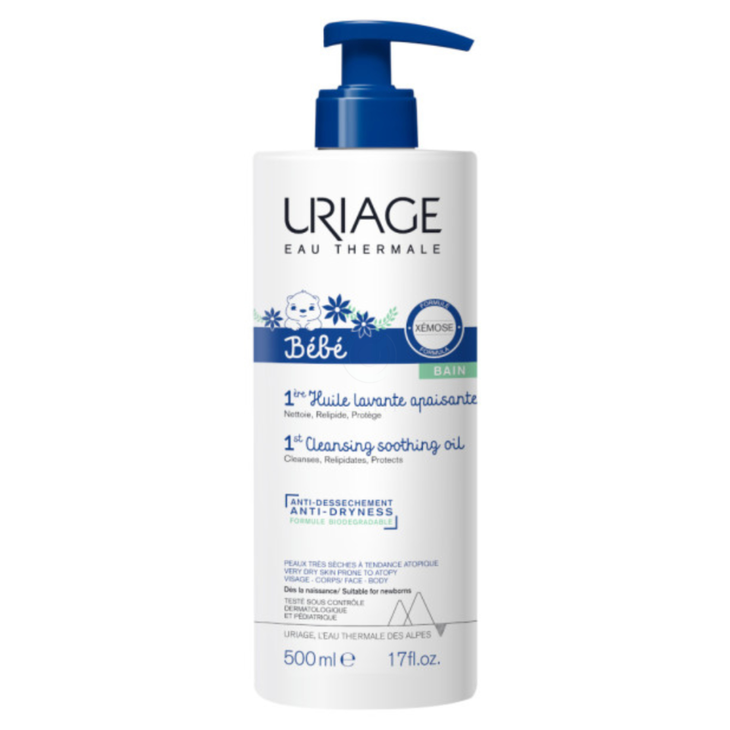 Uriage Bébé 1 er, prvo olje za umivanje (500 ml)