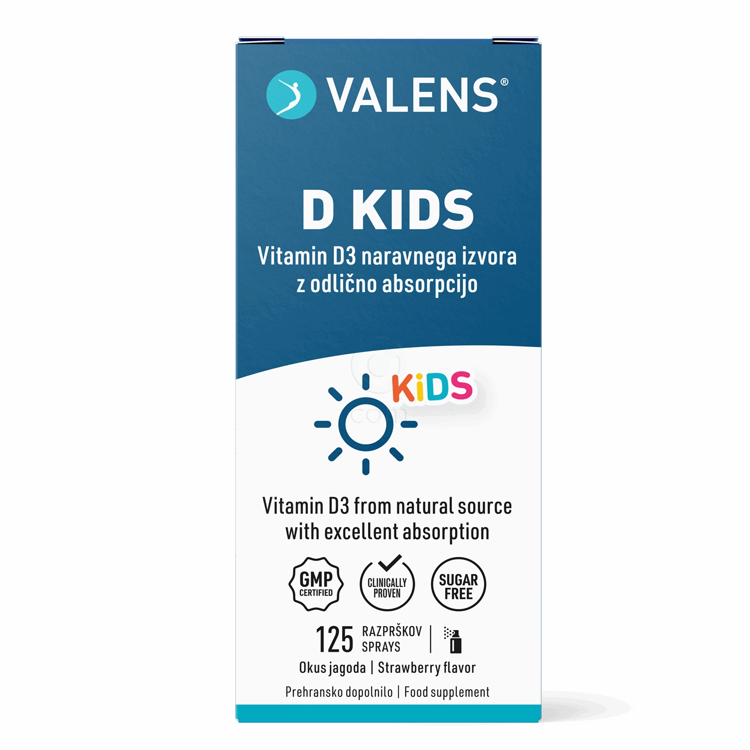 Valens D Kids, ustno pršilo (25 ml)