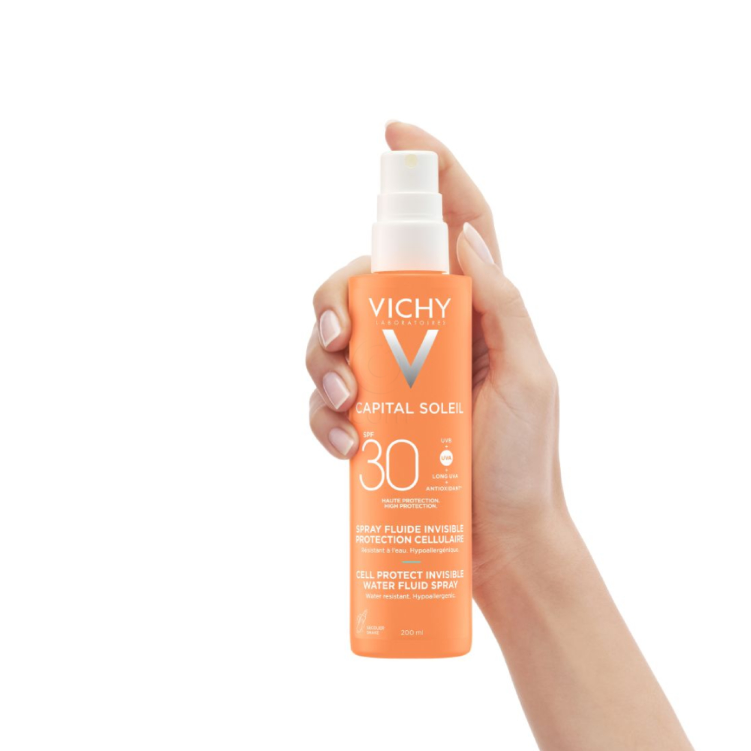 Vichy Capital Soleil, fluid na vodni osnovi za zaščito kožnih celic - ZF30 (200 ml)