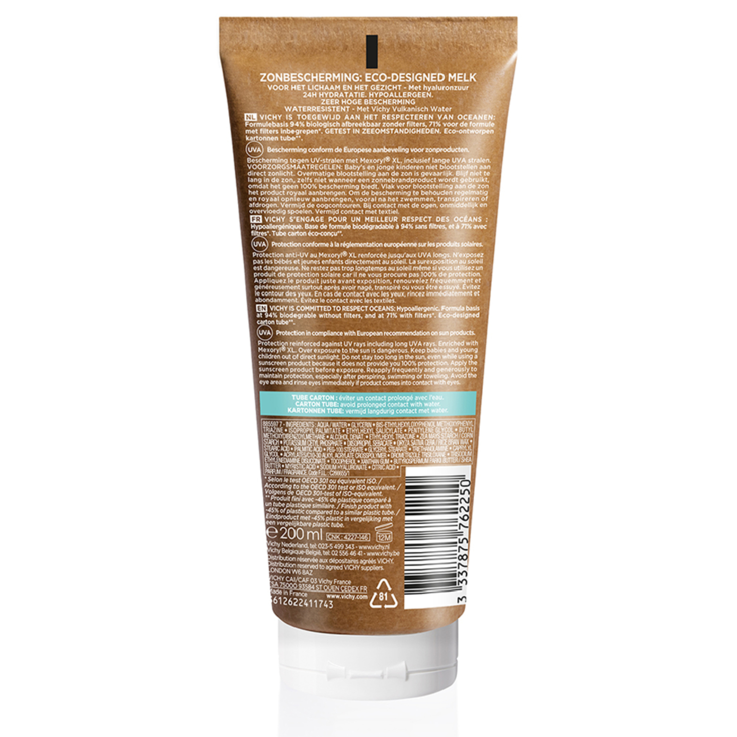 Vichy Capital Soleil, EKO mleko za telo ZF50+ (200 ml)