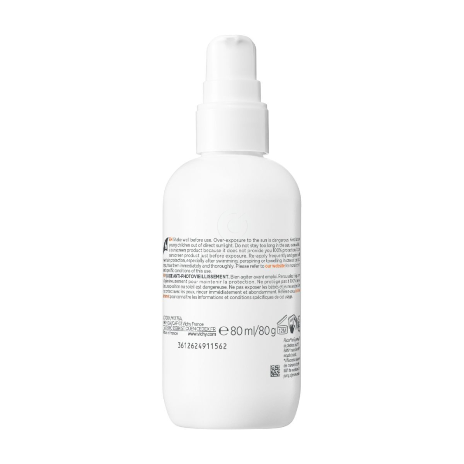 Vichy Capital Soleil, UV-AGE neobarvan dnevni fluid za obraz - ZF50+ (80 ml)