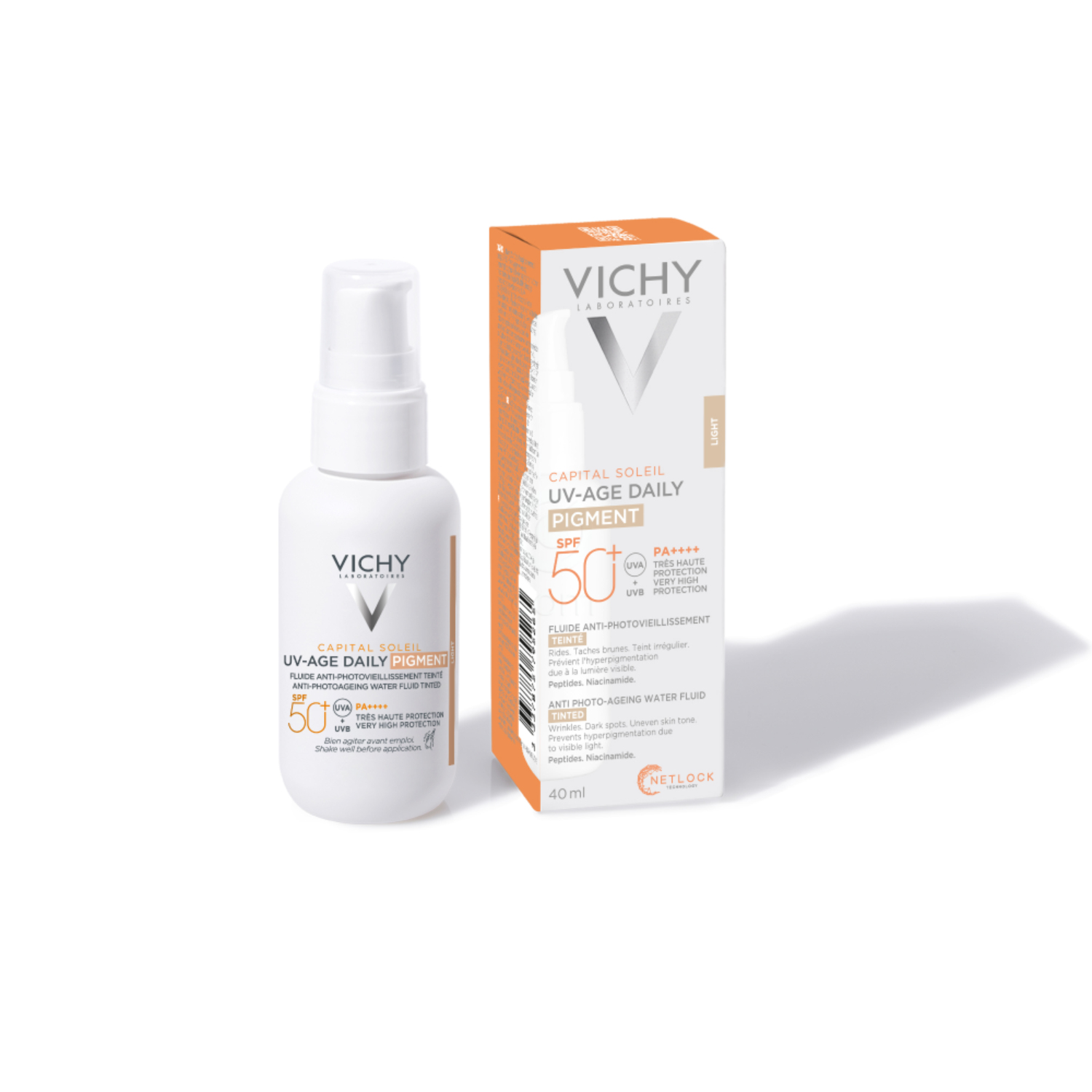 Vichy Capital Soleil UV-Age, obarvana krema za obraz - ZF50+ (40 ml)