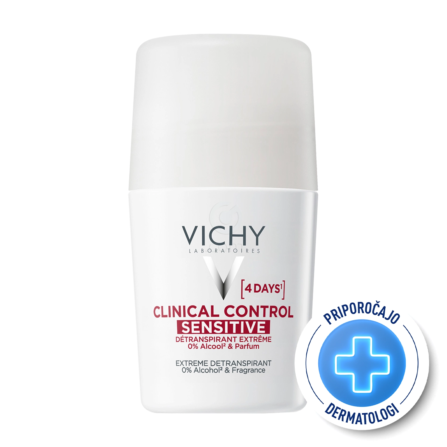 Vichy Clinical Control, antiperspirant za občutljivo kožo (50 ml)
