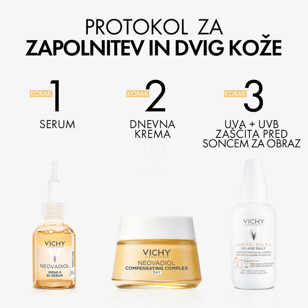 Vichy Neovadiol, dnevna nega za gostoto in polnost kože v menopavzi - za suho kožo (50 ml)