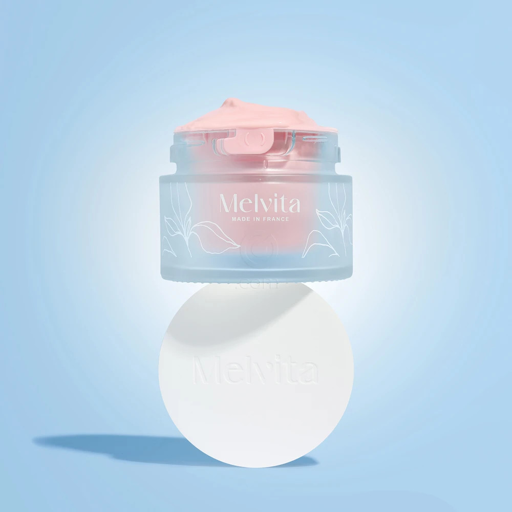 Melvita Source de Roses, vlažilno-gladilna krema za normalno do suho kožo (50 ml)