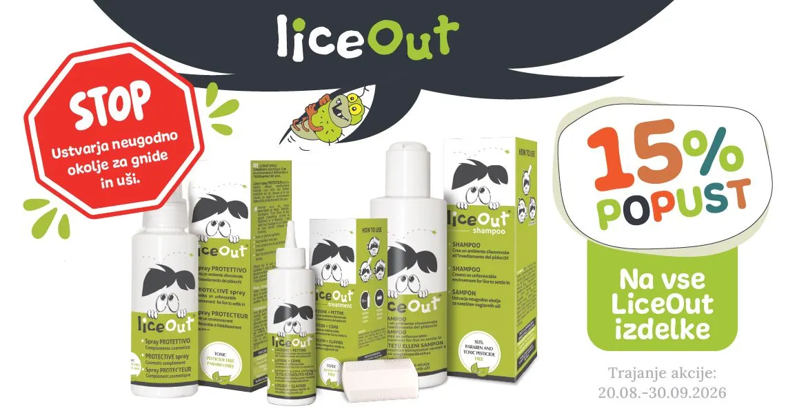 Lice-out (-15%)