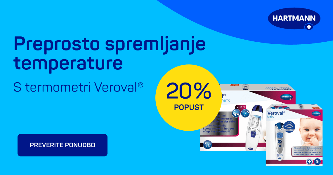 Veroval in Thermoval termometri (-20%)