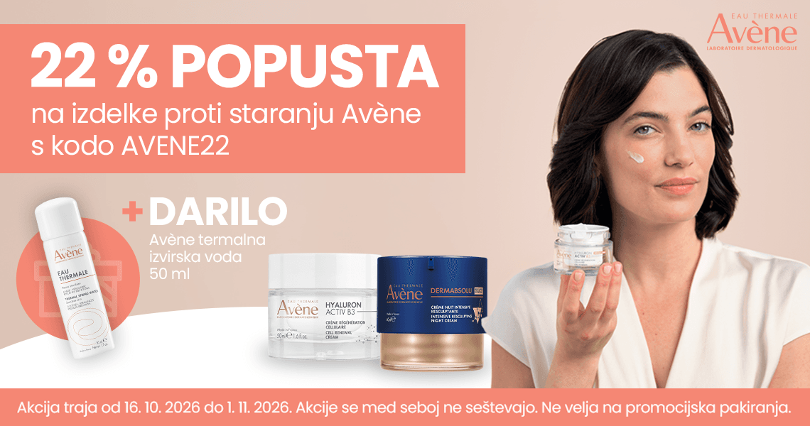 Avene Anti-Age (-22%). Koda za popust: AVENE22