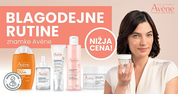 Izdelki Avene so vam na voljo v paketih ugodnosti.
