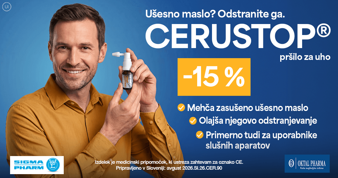 Cerustop olje za uho (-15%)