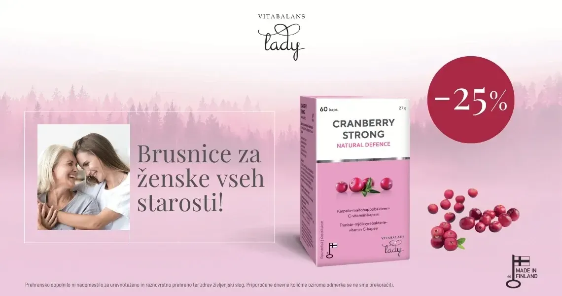 Cranberry Strong Vitabalans Lady (-25%)