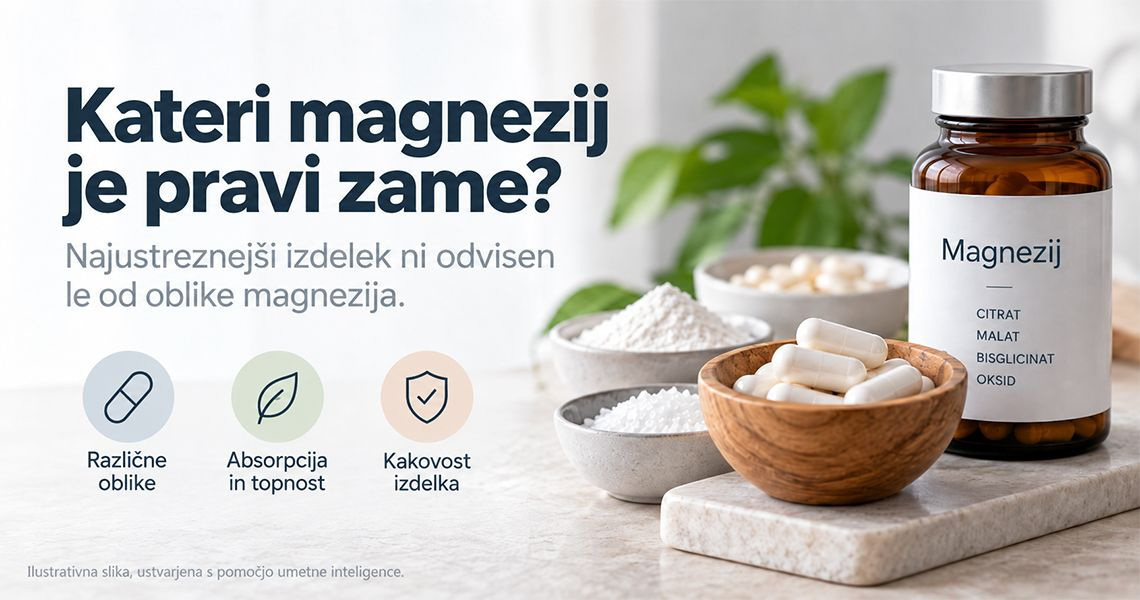 Kateri magnezij je pravi zame?