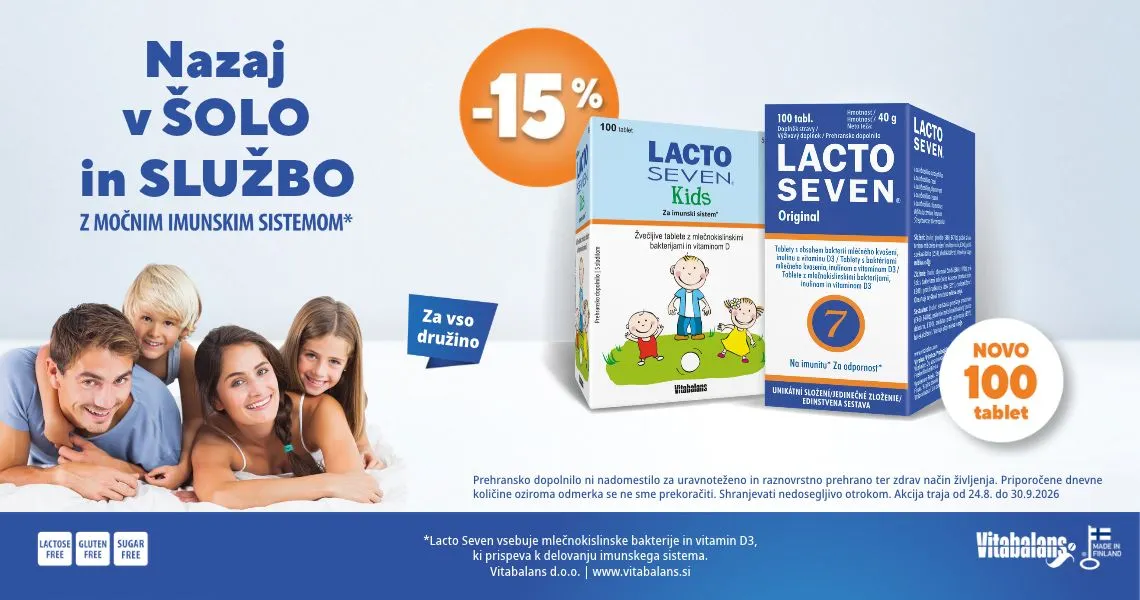 Izbrani izdelki Lactoseven (-15%)