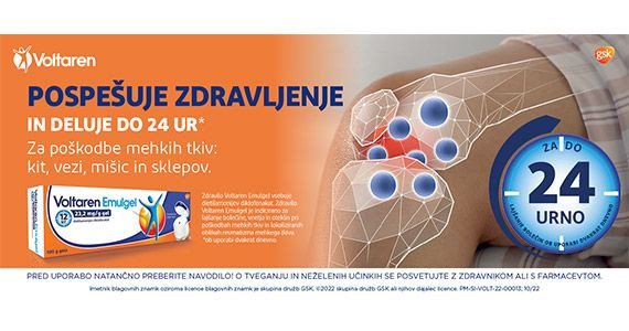 Zdravila Voltaren Emulgel lajšajo bolečino in bodo vaše telo ponovno spravila v pogon.
