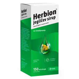 Herbion, jegličev sirup (150 ml)