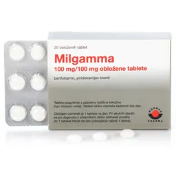 Milgamma 100 mg/100 mg, obložene tablete (30 obloženih tablet)