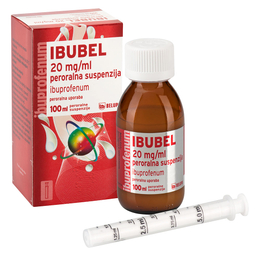 Ibubel 20 mg/ml, peroralna suspenzija