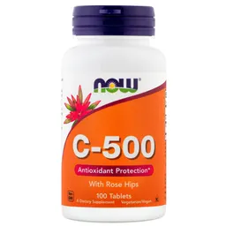 Vitamin C 500 mg NOW, tablete