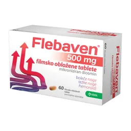 Flebaven 500 mg, 60 tablet