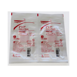 Polymem Film Dot, obliž za rane 2,5x2,5/5x5 cm (20 kosov) 