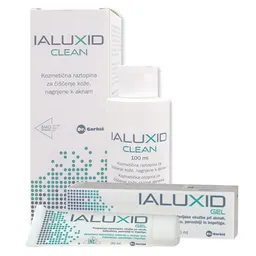 Ialuxid, paket (gel 30 ml in raztopina za čiščenje 100 ml)