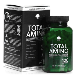 G&G Vitamins Total Amino kompleks 20 aminokislin, 120 kapsul