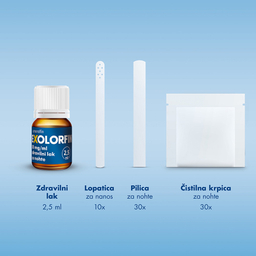 Exolorfin 50 mg/ml, zdravilni lak za nohte (2,5 ml)