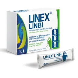 Linex Linbi, prašek za peroralno suspenzijo (10 vrečk)