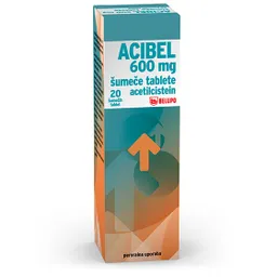 Acibel 600 mg, šumeče tablete (20 tablet)