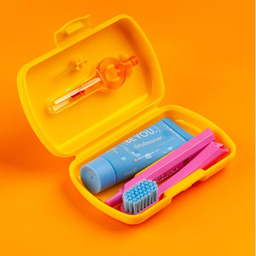 Curaprox, potovalni set - Rumen (1 komplet)