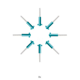 Curaprox CPS 06 Prime Refill (8 medzobnih ščetk + etui)