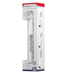 Mediblink M370, galijev termometer s patentom za lažje zbijanje temperature (1 termometer + etui)