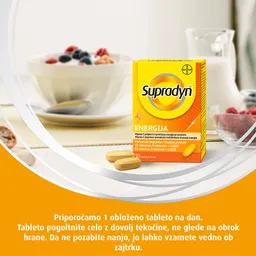 Supradyn Energija Q10, filmsko obložene tablete (30 tablet)