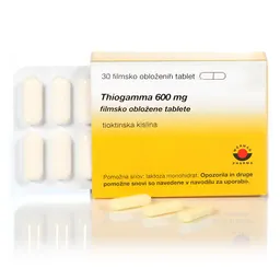 Thiogamma 600 mg, filmsko obložene tablete (30 filmsko obloženih tablet)