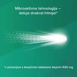 Aspirin 500 mg, obložene tablete (20 tablet)