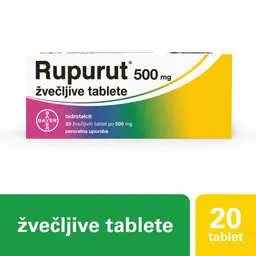Rupurut 500 mg, žvečljive tablete (20 žvečljivih tablet)