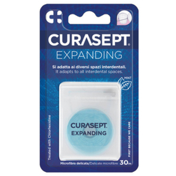 Curasept Floss Expanding, zobna nitka z mikrovlakni (30 m)