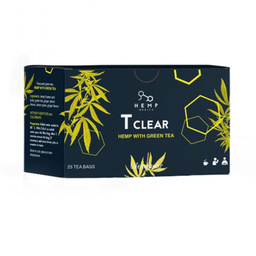 Herba Medica T-Clear, zeleni čaj s konopljo v filter vrečkah (25 x 1,4g)