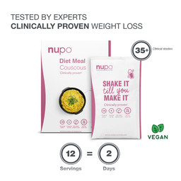 Nupo Dietni Topli Obrok, Kuskus - Vegan (10 obrokov)
