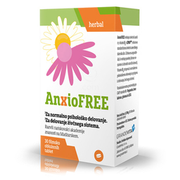 Anxiofree, filmsko obložene tablete (30 tablet)