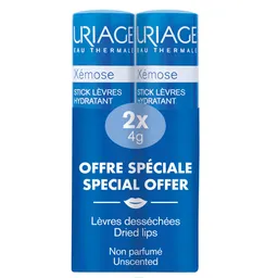 Uriage Xémose, balzam za ustnice - paket (2 x 4 g)