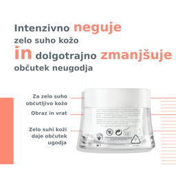 Avene, bogata hranilna revitalizacijska krema za občutljivo in zelo suho kožo (50 ml)