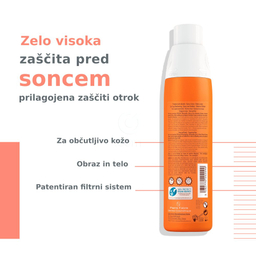 Eau Thermale Avène Sun Otroško pršilo z visoko zaščito pred soncem ZF 50+ (200 ml)