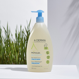 A-Derma Primalba, gel za umivanje las in telesa - 500 ml