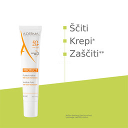 A-Derma Protect, nevidni fluid ZF50+ (40 ml)