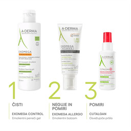 A-Derma Exomega Allergo, emolientni balzam (200 ml)