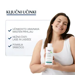 Eucerin DermoCapillaire, šampon proti mastnemu prhljaju (250 ml)