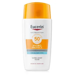 Eucerin Sun Hydro Protect Ultra, lahki fluid za zaščito pred soncem - ZF 50+ (50 ml)