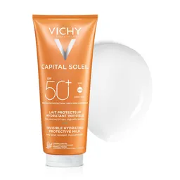 Vichy Capital Soleil, zaščitno mleko za vso družino ZF 50+ (300 ml)