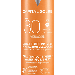 Vichy Capital Soleil, fluid na vodni osnovi za zaščito kožnih celic - ZF30 (200 ml)